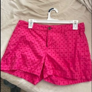 Old navy hot pink shorts
